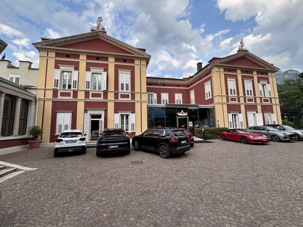 One of our hotels on the trip