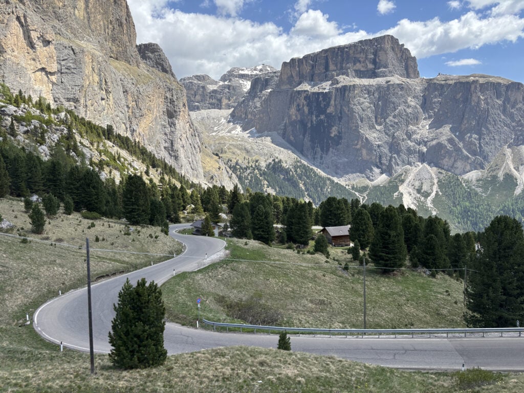 Riding in the Dolomites
